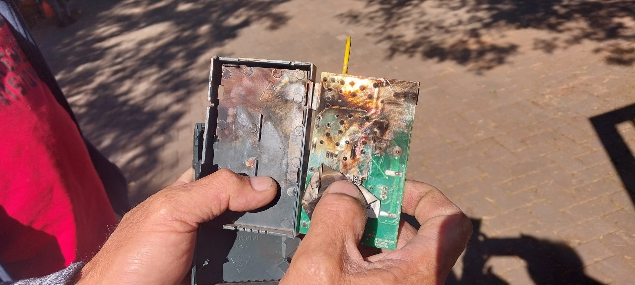 Lightning damage to Centurion D3, D5 D5 evo sliding gate motor power supply CP84SM