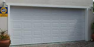 Double sectional steel chromadeck garage door Double steel Chromadeck garage door
