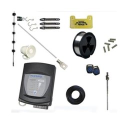 electric fence energizer system in kit format what is used to erect a electric fence system